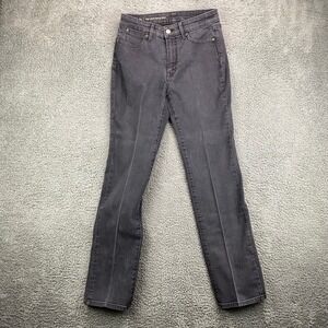 Talbots Flawless High Waist Barely Boot Jeans Black Wash‎ Womens 2P Petite